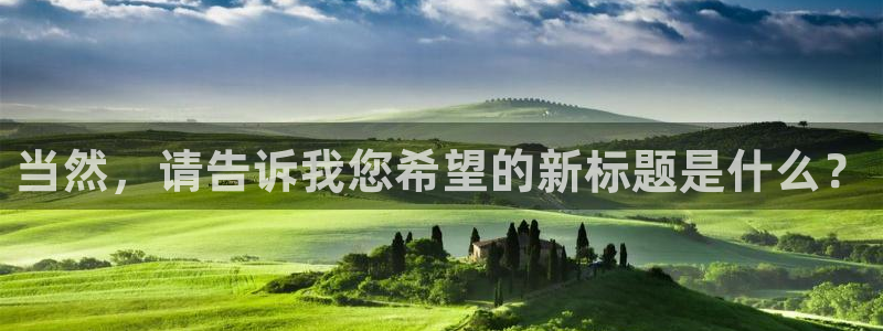 当然，请告诉我您希望的新标题是什么？