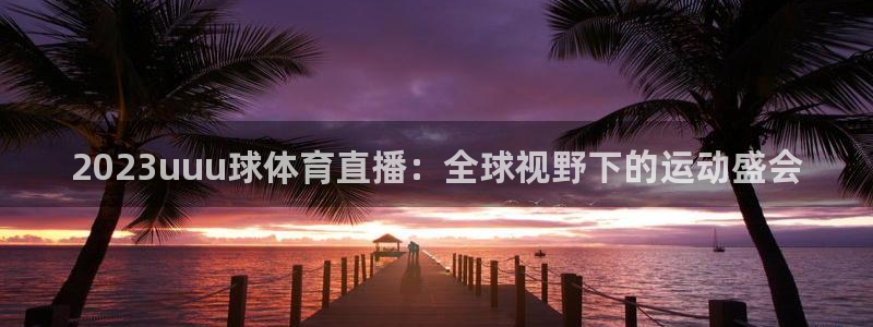 2023uuu球体育直播：全球视野下的运动盛会