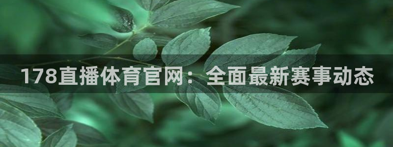 178直播体育官网：全面最新赛事动态
